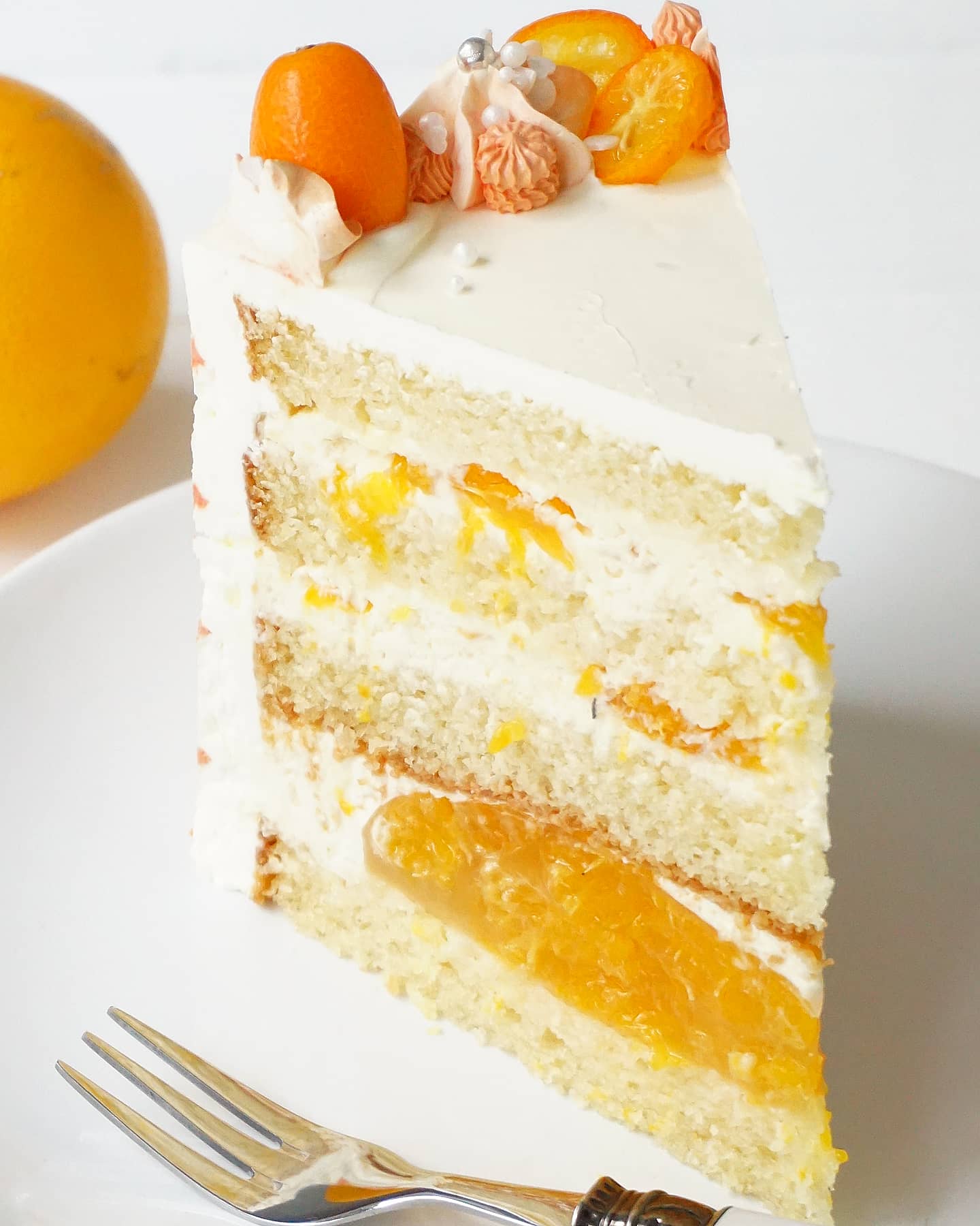 Anschnitt Mandarinen Torte – Back Bienchen