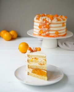 Mandarinen Torte zum Geburtstag