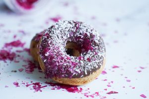 Donuts mit Glitzerstreusel