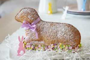 Osterlamm mit Eierlikör