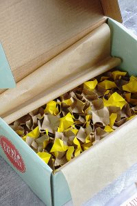 Recycelte Versandverpackung