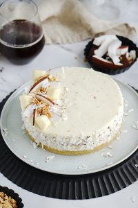 No bake Coconut Cheesecake