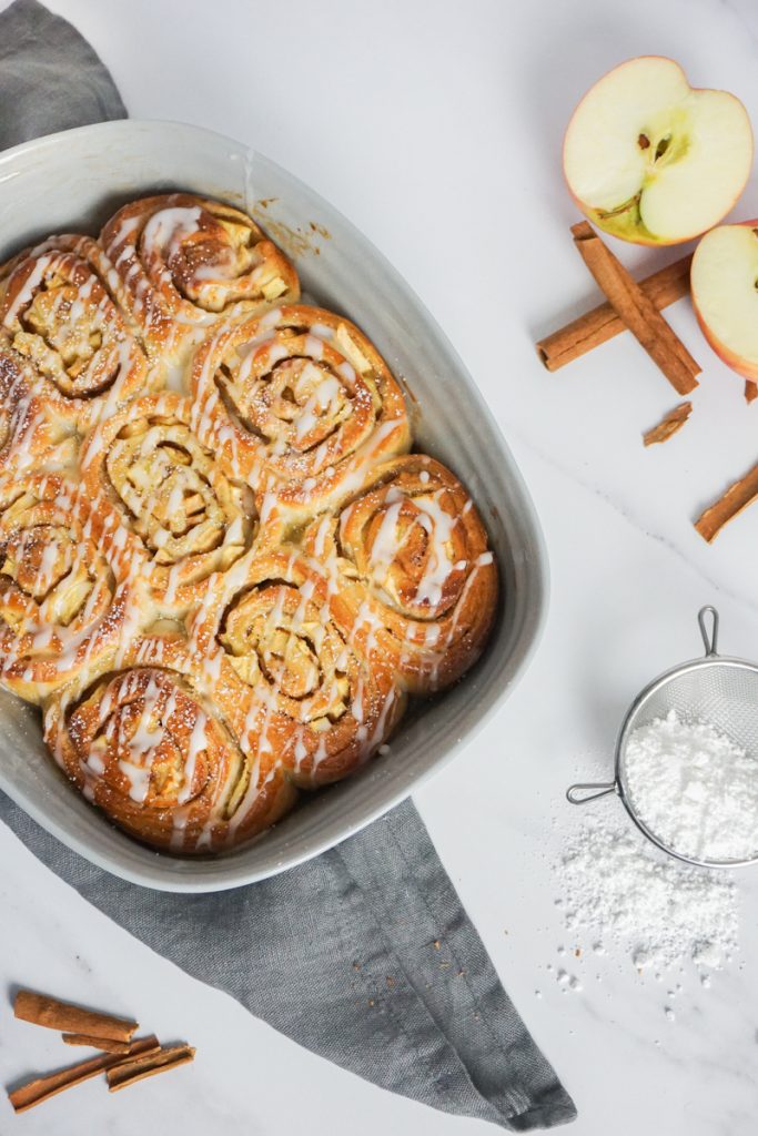 Apfel Zimtschnecken Rezept