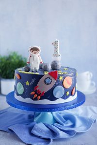 Astronauten Torte backbienchen