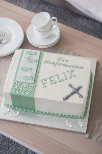 Konfirmationstorte backbienchen