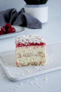 Spaghetti-Eis-Kuchen